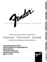 Fender Vibrolux - Owners Manual 